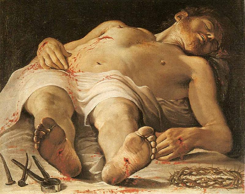 Annibale Carracci The Dead Christ oil painting picture
